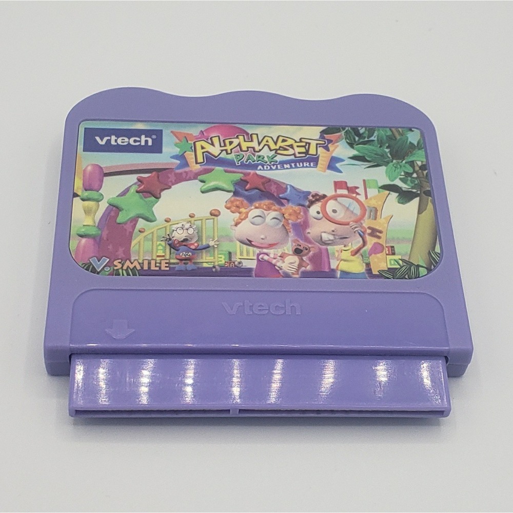Vtech Vsmile Alphabet Park Adventure Learning‎ Practice Video Game